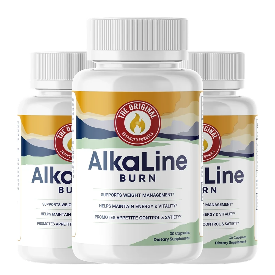 3 bottles AlkaLine Burn