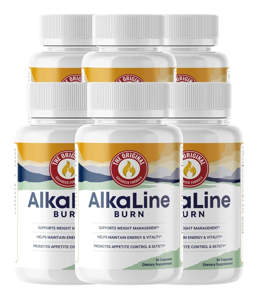 6 bottles AlkaLine Burn