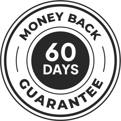 60-day guarantee badge